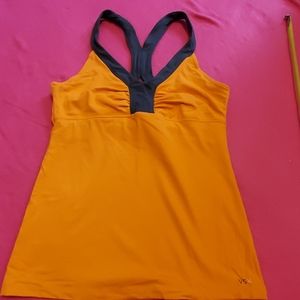 Vsx sexy sport tops med orange